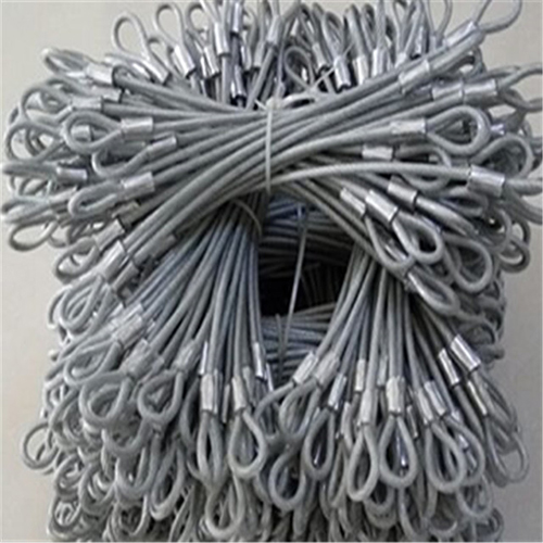 Stainless Steel Wire Rope Sling with Flat Eye
