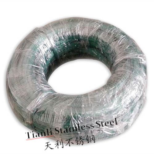 316 PVC Coated 2mm 7×7 Stainless Steel Wire Rope