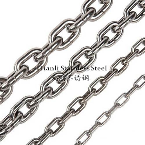 DIN766 Stainless steel short link chain